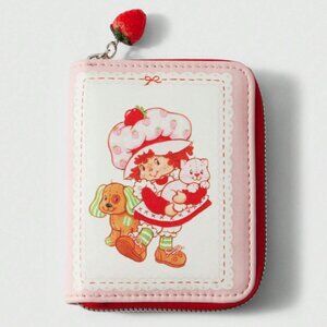 ROMWE Pink Cartoon Wallet